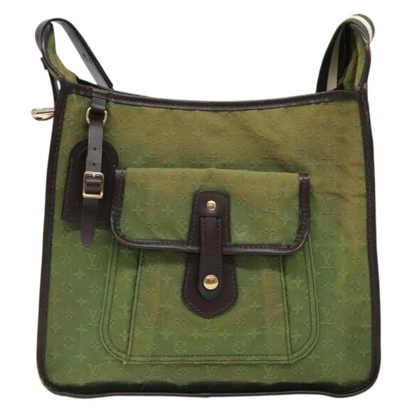 LOUIS VUITTON Monogram Mini Besace Mary Kate Bag TST Khaki LV Auth - Picture 2 of 16